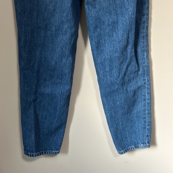 MADEWELL The Mom Jean High Waist Dark Wash Slouch Relaxed Sz 25 - Picture 11 of 13